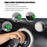10Pcs 4 Inch Car Polishing Pads Set Wool Buffing Sponge Pads Kit for Car Cleaning Waxing - 5