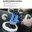 10Pcs 4 Inch Car Polishing Pads Set Wool Buffing Sponge Pads Kit for Car Cleaning Waxing - 6