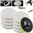 10Pcs 6 Inch Car Polishing Pads Set Wool Buffing Sponge Pads Kit for Car Cleaning Waxing - 1