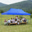 6x3m Garden Pop up Gazebo Canopy Waterproof Retractable Awning Party Tent for Patio BBQ Outdoor - Blue - 7