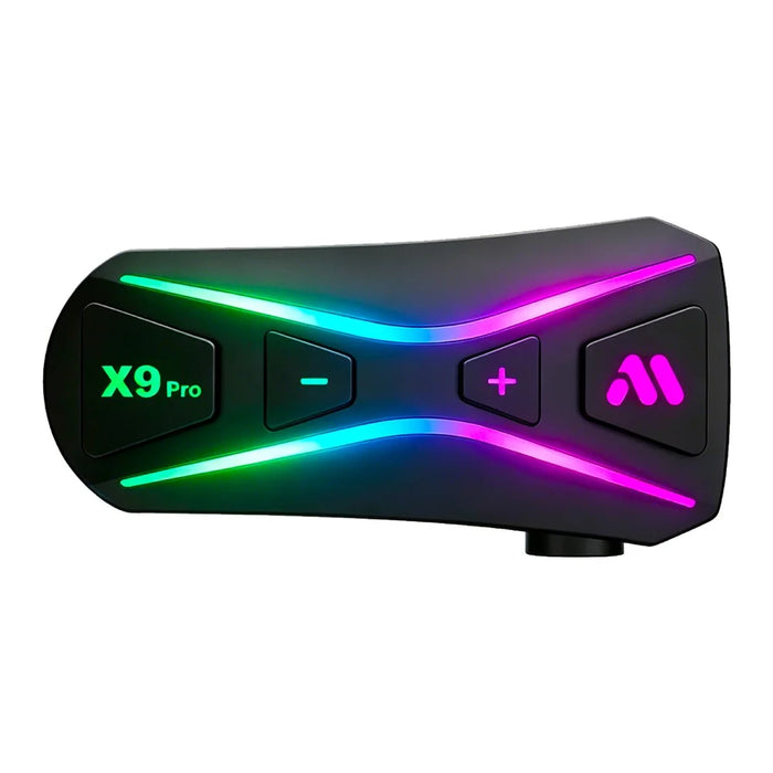 X9 Pro IPX6 Waterproof Helmet Bluetooth-compatible Earphones Wireless Motorcycle Riding Intercom Headset with Hard Mic - 1
