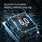 X9 Pro IPX6 Waterproof Helmet Bluetooth-compatible Earphones Wireless Motorcycle Riding Intercom Headset with Hard Mic - 3