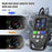 YM119 OBD2 Scanner Engine Fault Code Reader Battery Test Diagnostic Tool - Black - 3