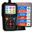 W12 OBD2 Scanner OBDII / EOBD+CAN Car Diagnostic Tool with Battery Test 35000+ DTC Lookup - Black - 2