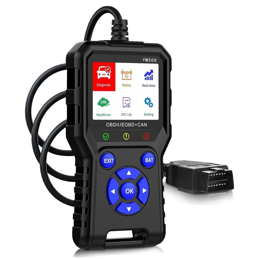 YM509 OBD2 Scanner Car Diagnostic Code Reader CAN OBDII / EOBD Professional Auto Tool - 1