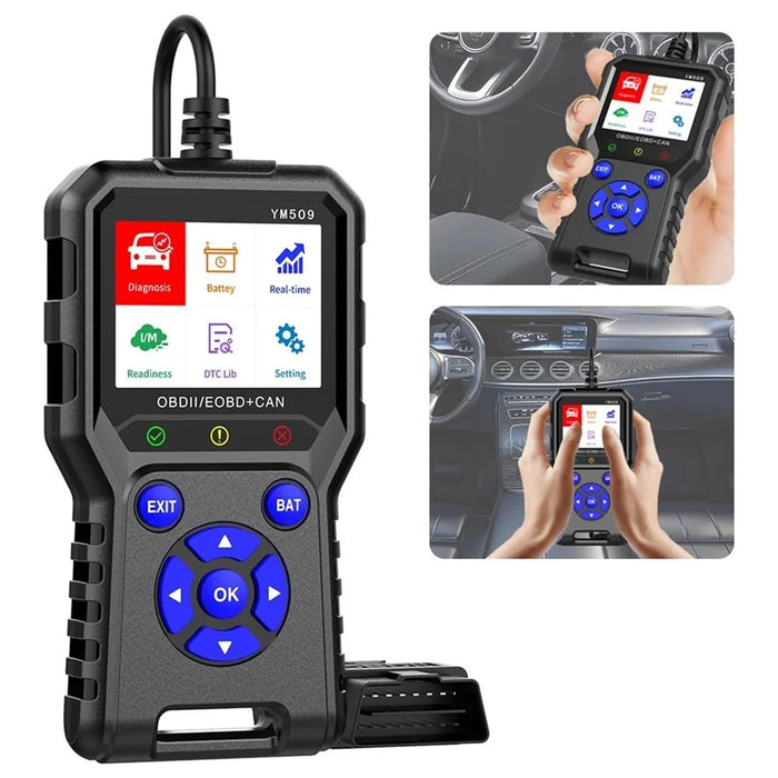 YM509 OBD2 Scanner Car Diagnostic Code Reader CAN OBDII / EOBD Professional Auto Tool - 3