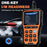 BT529 Bluetooth-compatible Car Battery Tester 2.8 inch IPS Screen OBDII Code Scanner - Orange - 6