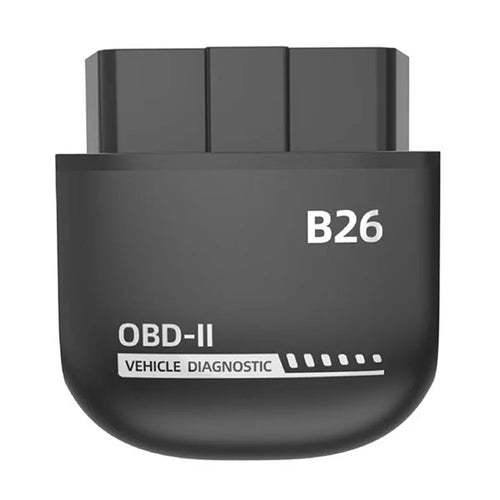 B26 Bluetooth-compatible 5.1 OBD2 Car Diagnostic Scanner ELM327 Engine Code Reader - Black - 1