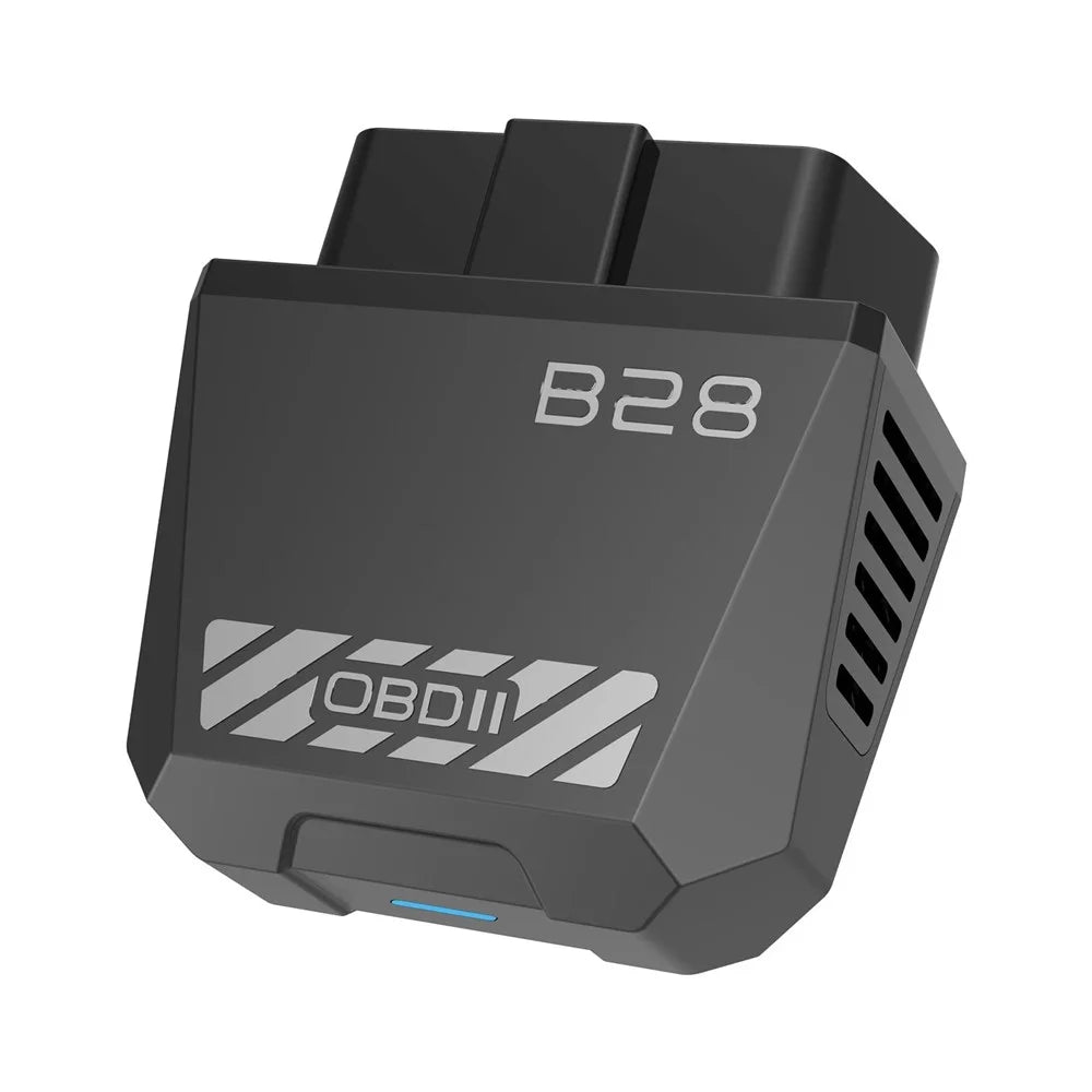 B28 OBD2 Scanner ELM327 Bluetooth-compatible 5.1 Car Engine Diagnostic Code Reader - Black - 1