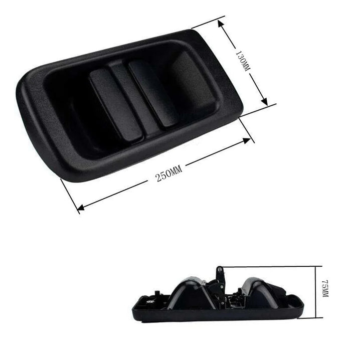 A3306-01 Car Door Handle Passenger Right Side Exterior Sliding Door Handle for Movano (OE: 7700352420) - 7