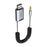 Bluetooth-compatible Aux Adapter Dongle USB to 3.5mm Jack Car Audio Aux Bluetooth-compatible 5.3 Handsfree Kit - 3