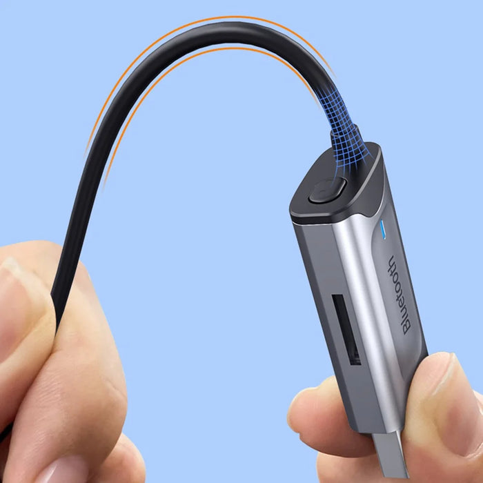 Bluetooth-compatible Aux Adapter Dongle USB to 3.5mm Jack Car Audio Aux Bluetooth-compatible 5.3 Handsfree Kit - 6