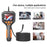P10 2m Hard Wire 8mm Lens 1080P HD Endoscope Take Photo and Video 2.8" IPS Screen Piping Inspection Camera - 5