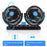 Car Dashboard Cooling Fan USB Electric Dual-Head Cooling Air Circulator Strong Wind 360-Degree Rotatable Cooler - 2