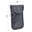 Double Layer RFID Blocking ID Credit Card Storage Pouch Car Key Signal Shielding Bag with Dual Buckle - 7