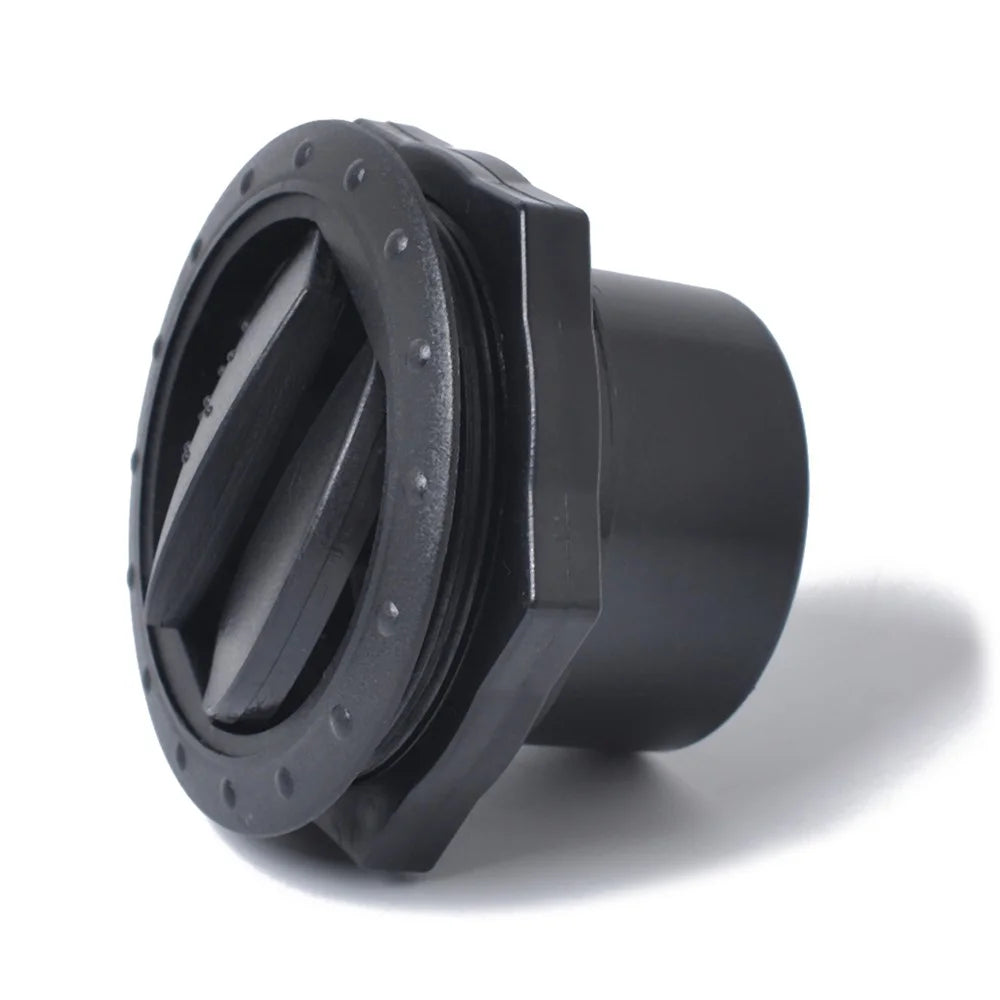 A0674-02 Car Air Conditioning Vent Round Air Vent Cover for RV Bus Yacht Automobile Air Outlet Dashboard (Opening: 60mm) - Black - 3