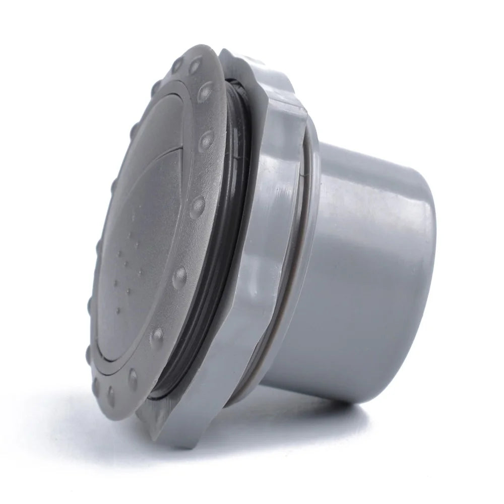 A0674-01 Round Air Vent Cover for RV Bus Yacht Car Air Conditioning Vent Automobile Air Outlet Dashboard (Opening: 60mm) - Grey - 3