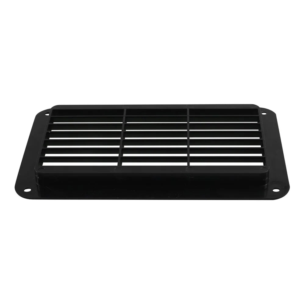 A6789 Bus Air Vent Outlet Tilted Shutter RV Truck Air Ventilation Outlet Panel Grille Cover 193x122mm (with Screws) - 6