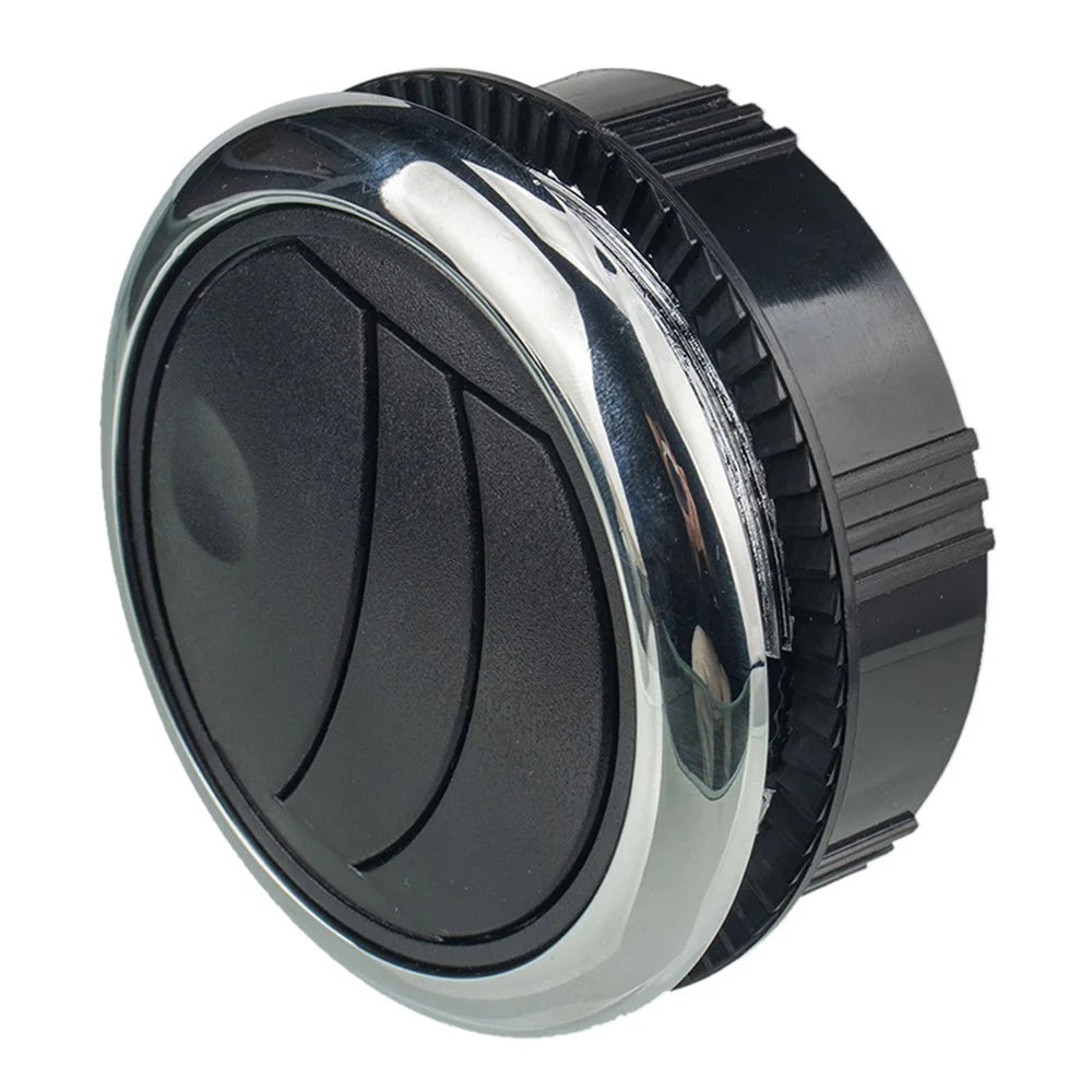 A1153-01 Knob Style Car Modified Air Outlet Dashboard Electroplating Air Vent Replacement Parts for Auto Vehicles (Φ87 / 75) - 4