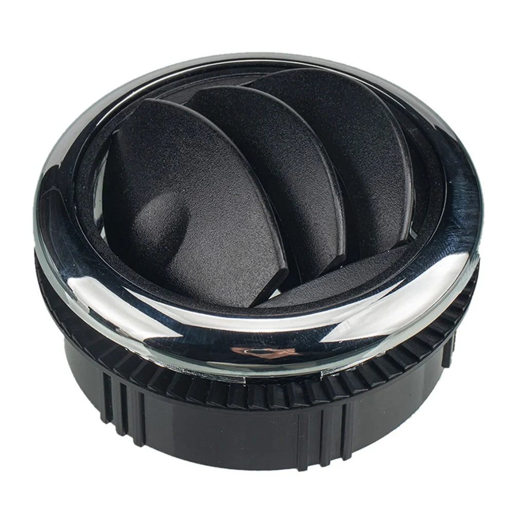 A1153-01 Knob Style Car Modified Air Outlet Dashboard Electroplating Air Vent Replacement Parts for Auto Vehicles (Φ87 / 75) - 6