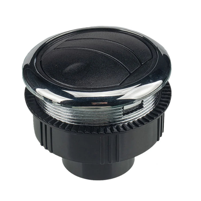 A1153-02 Integral Style Car Air Outlet RV Dashboard Electroplating Air Vent Replacement Parts for Vehicles Modified Accessories (Φ87 / 75 / 46) - 4