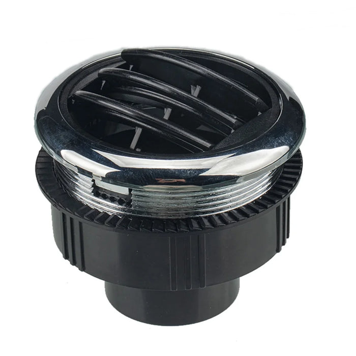 A1153-02 Integral Style Car Air Outlet RV Dashboard Electroplating Air Vent Replacement Parts for Vehicles Modified Accessories (Φ87 / 75 / 46) - 7