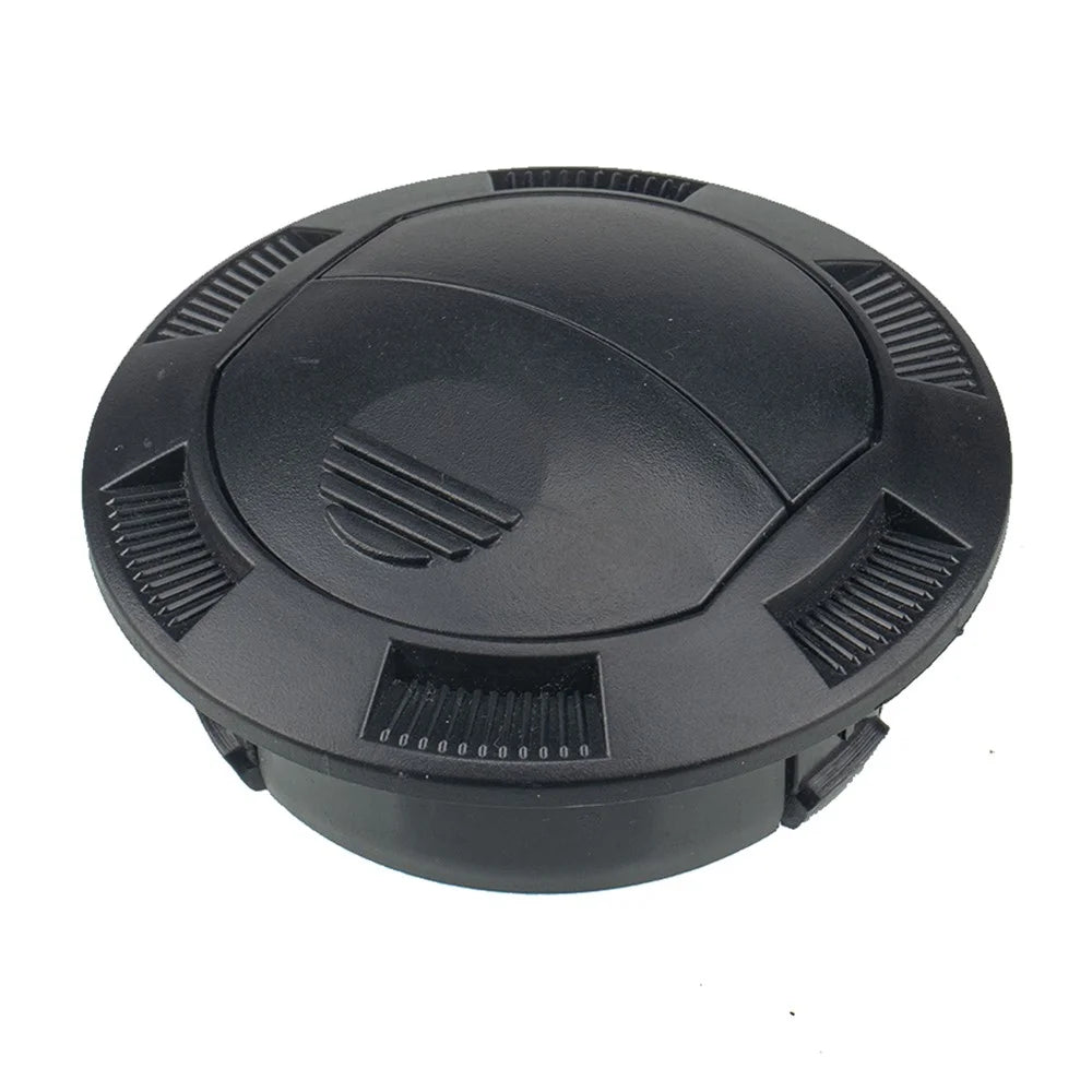 A1156 Bus Car Air Outlet Kit Set with 3 Screws, Dashboard Air Conditioning Deflector Side Roof Round Air Vent Outlet Replacement (Φ100 / 75) - 2