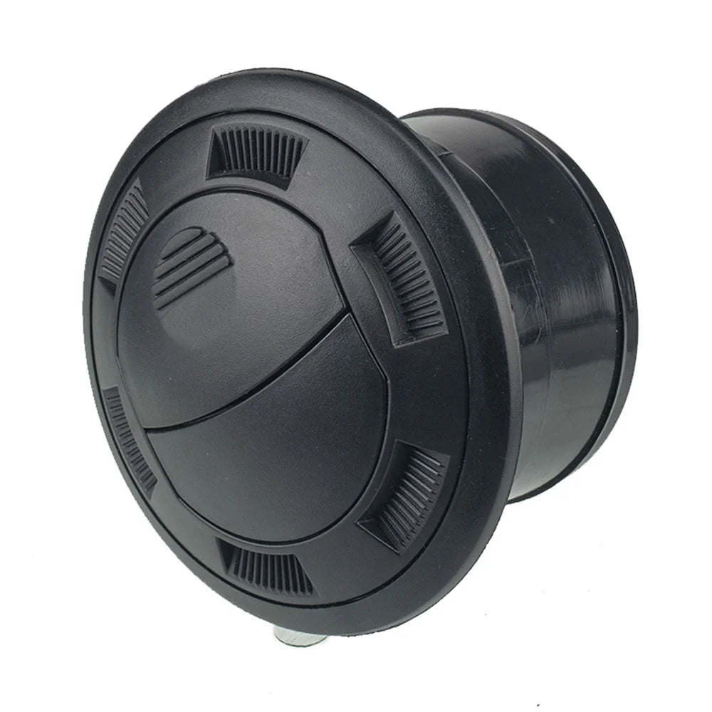 A1156 Bus Car Air Outlet Kit Set with 3 Screws, Dashboard Air Conditioning Deflector Side Roof Round Air Vent Outlet Replacement (Φ100 / 75) - 5
