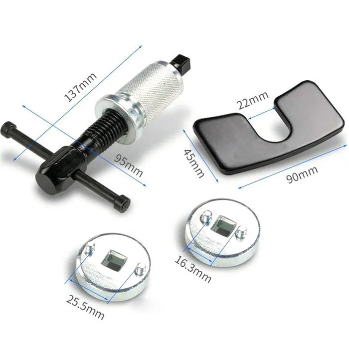 RUICHI S-011 3Pcs / Set Brake Piston Wind Rack Tool Kit Professional Auto Replacement Tool Disc Brake Adjustment Tool - 6