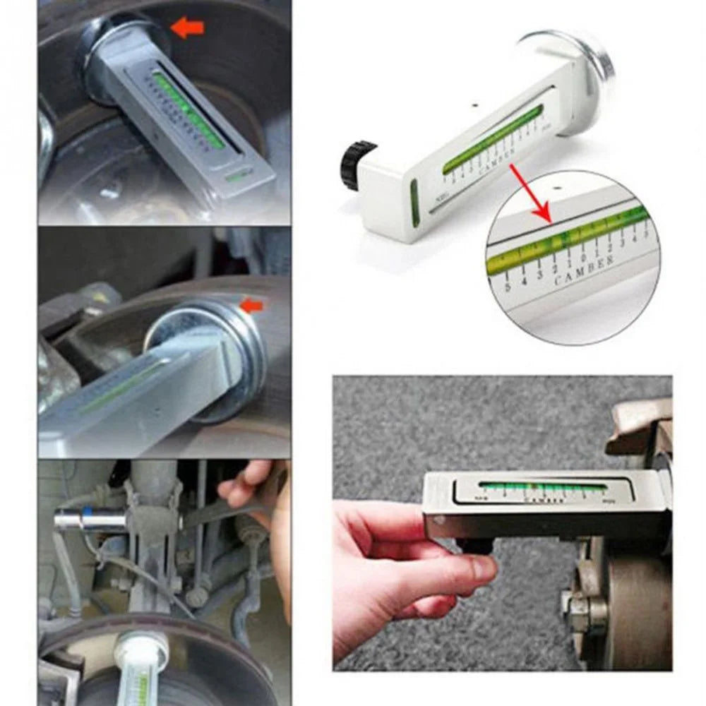 Car Wheels Hub Position Magnetic Level Vehicle Hub Camber Angle Adjustment Aids Magnetic Wheel Level Gauge - 2