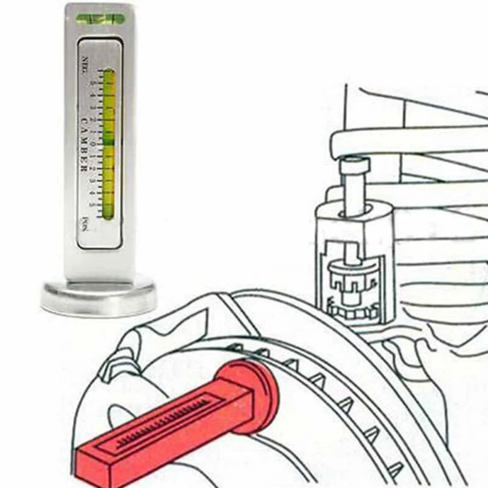 Car Wheels Hub Position Magnetic Level Vehicle Hub Camber Angle Adjustment Aids Magnetic Wheel Level Gauge - 4