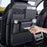 Multifunction Car Back Seat Organizer Bag Automotive Seat Back Organizer for Bottle, Snack, Napkin, Book, Size: L - Black - 2