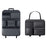 Multifunction Car Back Seat Organizer Bag Automotive Seat Back Organizer for Bottle, Snack, Napkin, Book, Size: L - Black - 7