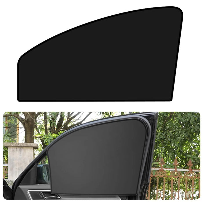 Co-Driver Side Window UV Protection Car Front Window Sunshade Polyester Magnetic Car Side Window Block Shield (Co-Driver Side, 62x48x33cm) - 1