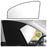 Titanium Silver Cloth Magnetic Car Sunshade UV Protection Front Side Window Sun Shade (Driver Side, 80x50x20cm) - 1