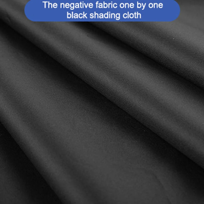 Titanium Silver Cloth Magnetic Car Sunshade UV Protection Front Side Window Sun Shade (Driver Side, 80x50x20cm) - 5