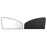 Titanium Silver Cloth Magnetic Car Sunshade UV Ray Block Window Sun Shade Curtain, (Co-driver Side, 80x50x20cm) - 5