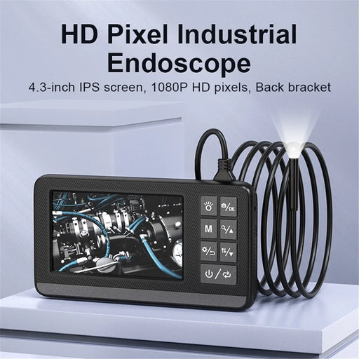 INSKAM P005 10m Wire Endoscope Industrial Inspection Borescope with 4.3'' Display Screen and Single Camera Lens - 2