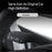 TSL62 2PCS For Tesla Model 3 / Y Silicone Car Shift Knob Cover Automobile Shift Protector Sleeve (English Version) - Black - 3