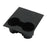M10739 For Tesla Model 3 / Y Integrated Silicone Car Armrest Anti-slip Mat Cup Drinks Holder Tray Center Console Organizer - Black - 1