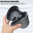 M30826 For Tesla Model 3 / Y Car TPE Center Console Organizer Drinks Cup Holder Tray Armrest Organizer - Grey - 2