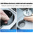 M30826 For Tesla Model 3 / Y Car TPE Center Console Organizer Drinks Cup Holder Tray Armrest Organizer - Grey - 4