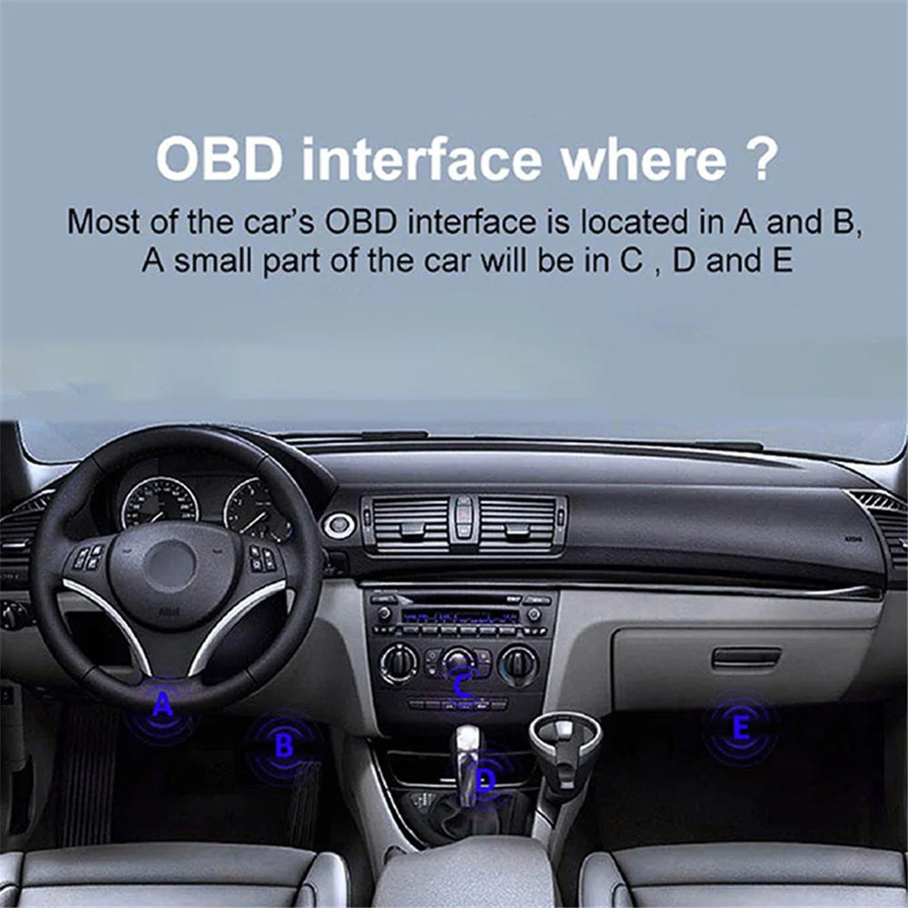 KONNWEI KW902 Bluetooth-compatible 4.0 5.0 ELM327 OBD2 IOS / Android Dual-Mode Car Fault Detector Diagnosis Device - Black - 5
