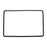 For Tesla Model Y / 3 Screen Silicone Case Car Display Screen Frame Protective Cover - Black - 1