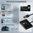 THT-020-3+ Wireless Android Auto Adapter Plug and Play Wired to Wireless Android Auto Dongle Compatible with Android 6.0+ - Black - 6