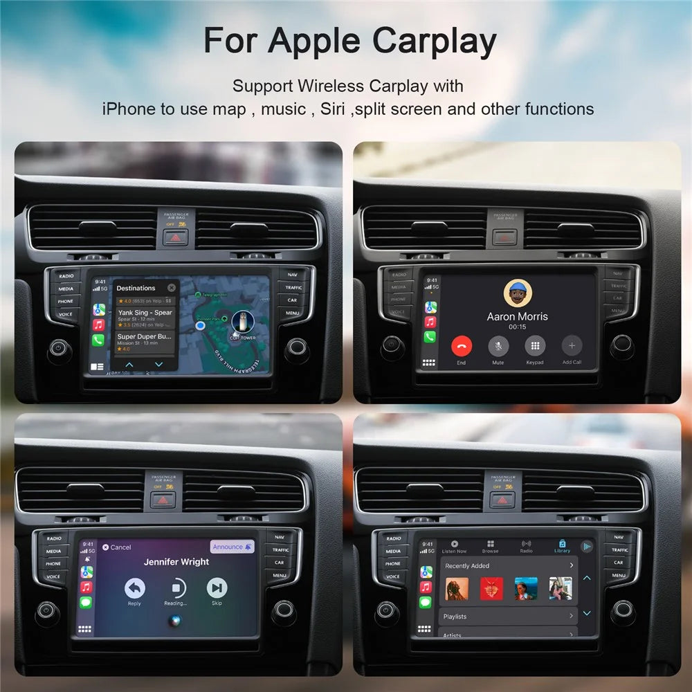 THT-020-3 Wireless CarPlay Adapter Car Dongle Wired to Wireless CarPlay Converter Support Online Update - 6
