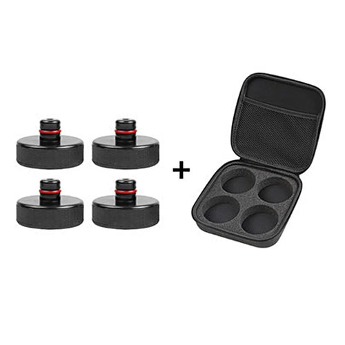 M30922 4Pcs For Tesla Model 3 / X / S / Y Car Rubber Lifting Jack Pad Adapter Tool Chassis with Storage Bag - 1