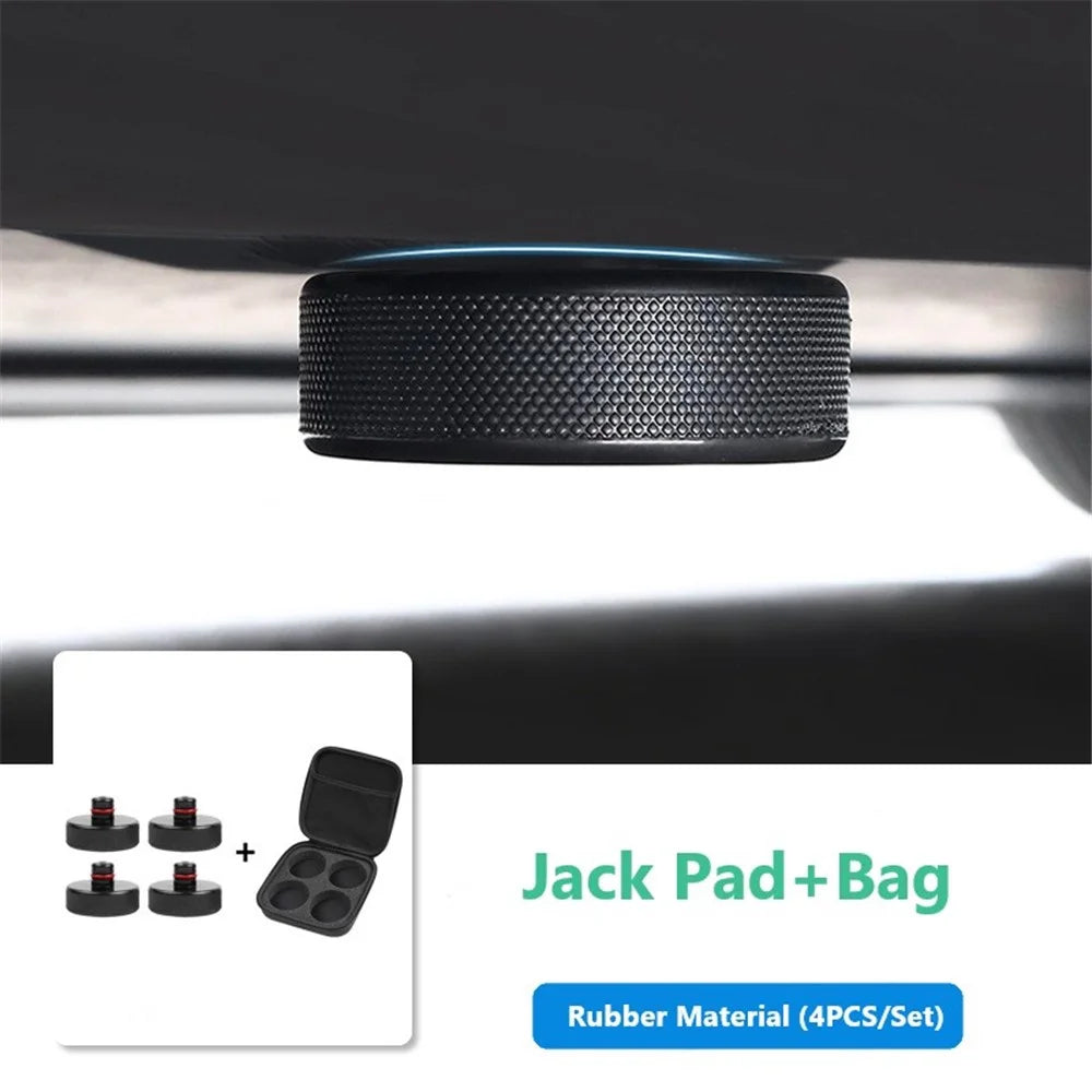 M30922 4Pcs For Tesla Model 3 / X / S / Y Car Rubber Lifting Jack Pad Adapter Tool Chassis with Storage Bag - 2