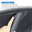 M30810 11Pcs Car Sticker Set Resin Button Repair Kit Window Switch, Door Lock Stickers for Tesla Model Y / 3 - 3