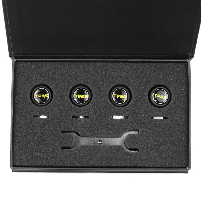 V101B 4PCS Bluetooth-compatible 5.0 Car Tire Pressure Monitoring Sensors Monitors Tools Alarm Modes Real-Time Display APP Controlled (External Installation) - 6